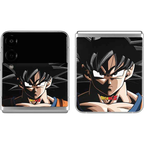 Dragon Ball Z Goku Portrait Galaxy Z Flip4 5G Skin